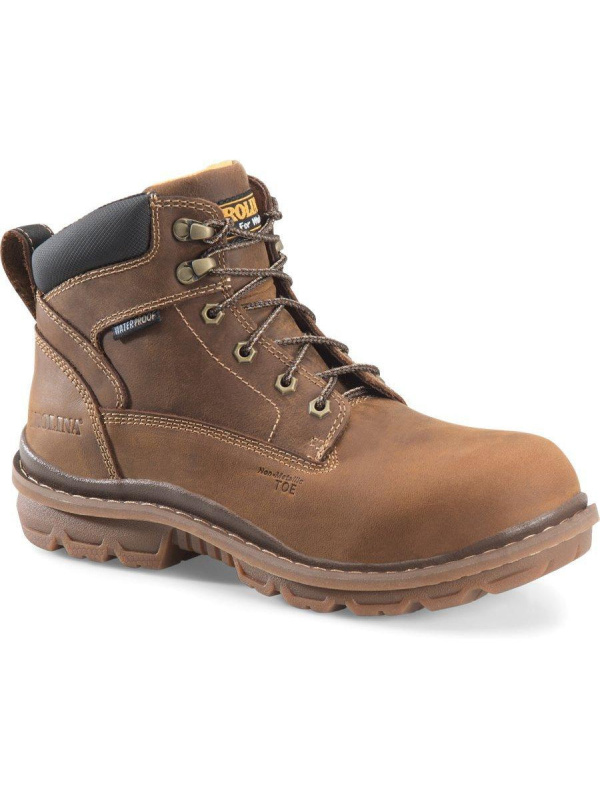 Carolina Men's Dormite 6" Comp Toe WP Work Boot - Dark Brown - CA3558