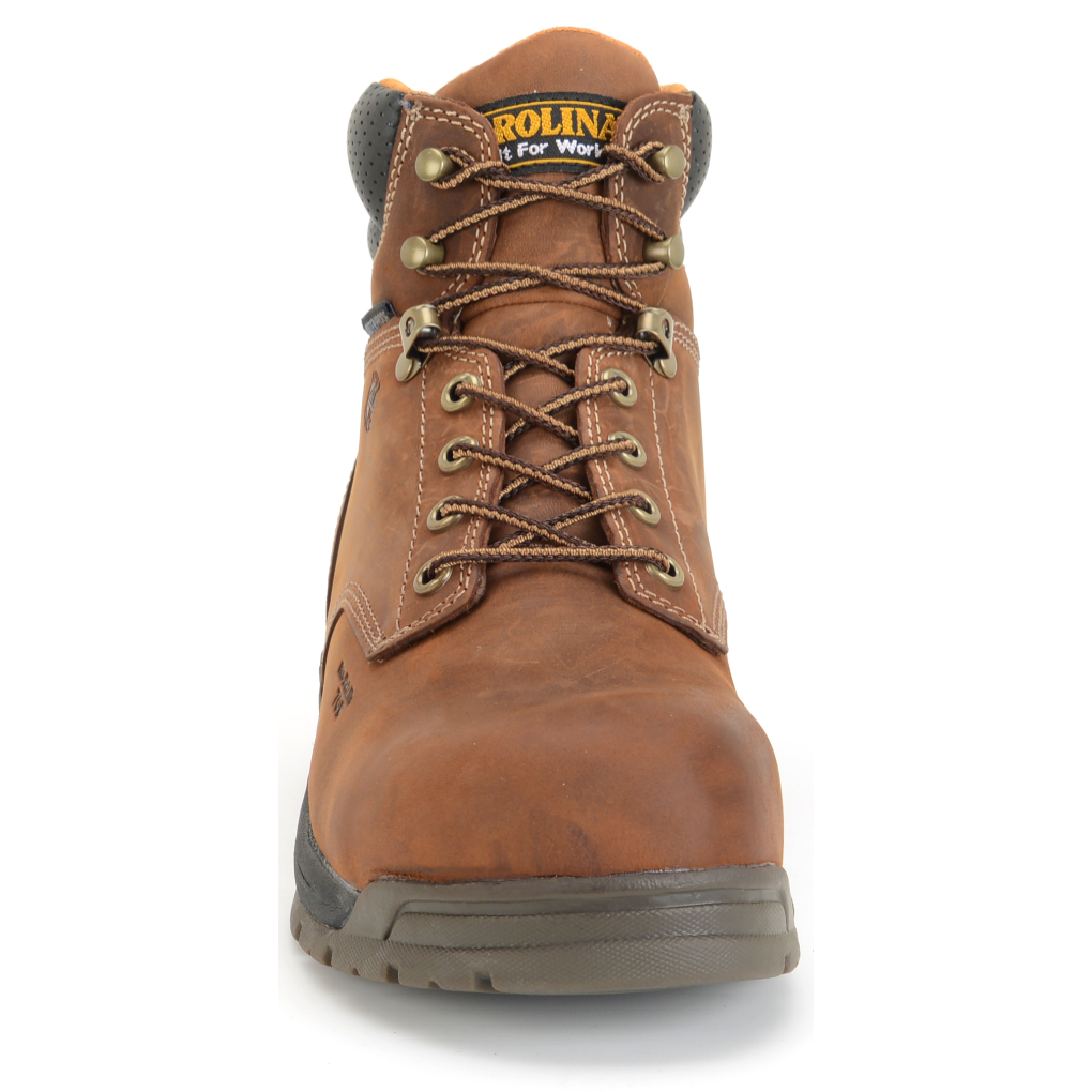 Carolina Men's Bruno Lo 6" Soft Toe WP Work Boot - Brown - CA5020 - Image 5