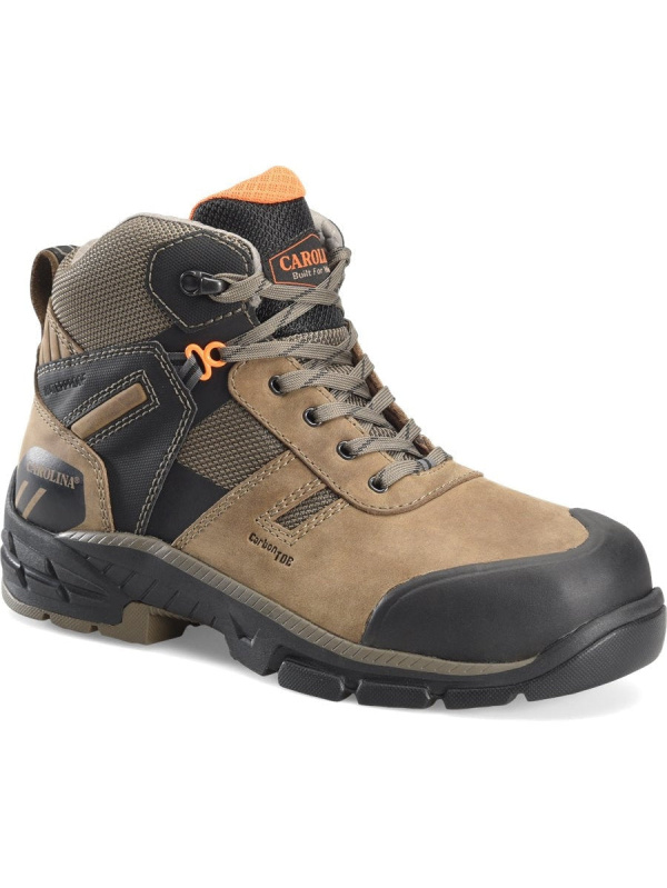Carolina Men's Duke 5" WP Comp Toe Hiker Work Shoe -Brown- CA5548