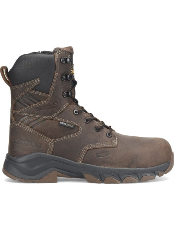 Carolina Men's Subframe 8" Comp Toe WP Insulated Work Boot -Brown- CA5555