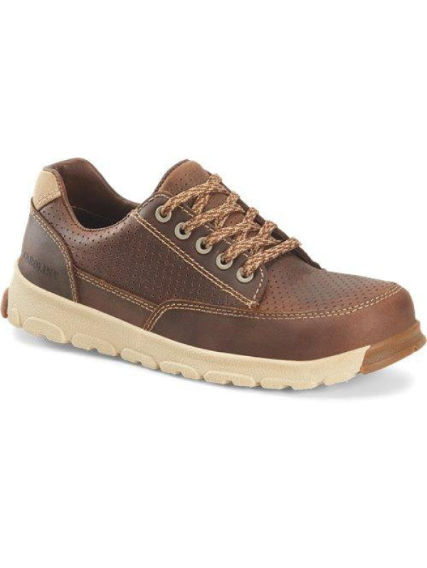 Carolina Women's S-117 Aluminum Toe Oxford Work Shoe- Mahogany- CA5674