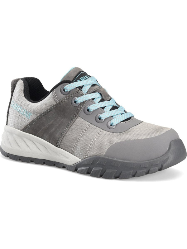 Carolina Women's Zella WP Comp Toe Oxford Work Shoe - Grey - CA5675