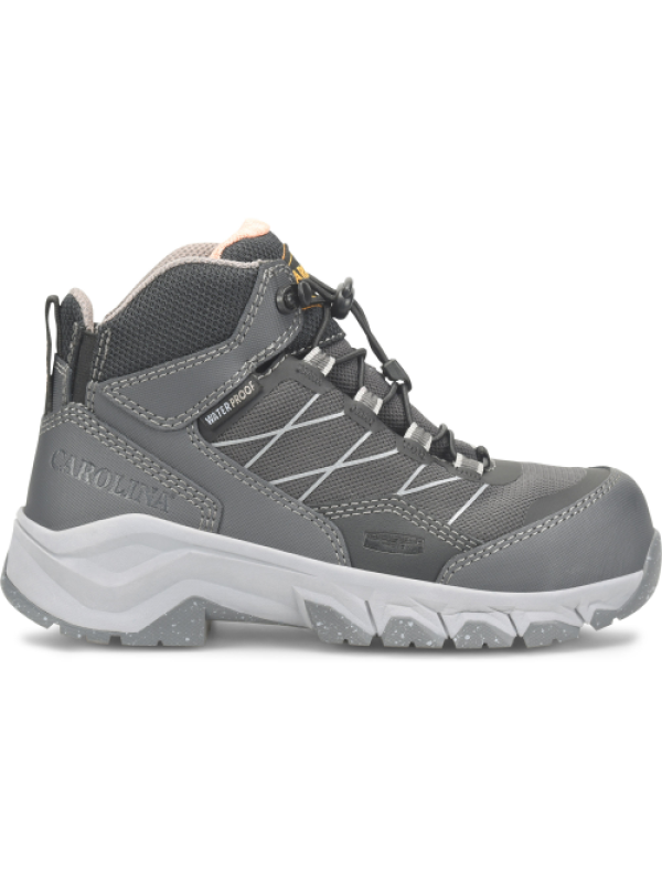 Carolina Women's Vya Comp Toe WP Slip Resist Hiker Work Boot -Grey- CA5677