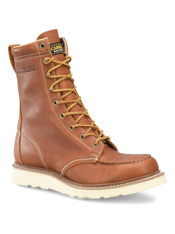 Carolina Men's Wedge Amp Mx 8" Soft Toe Casual Work Boot Brown - CA7062