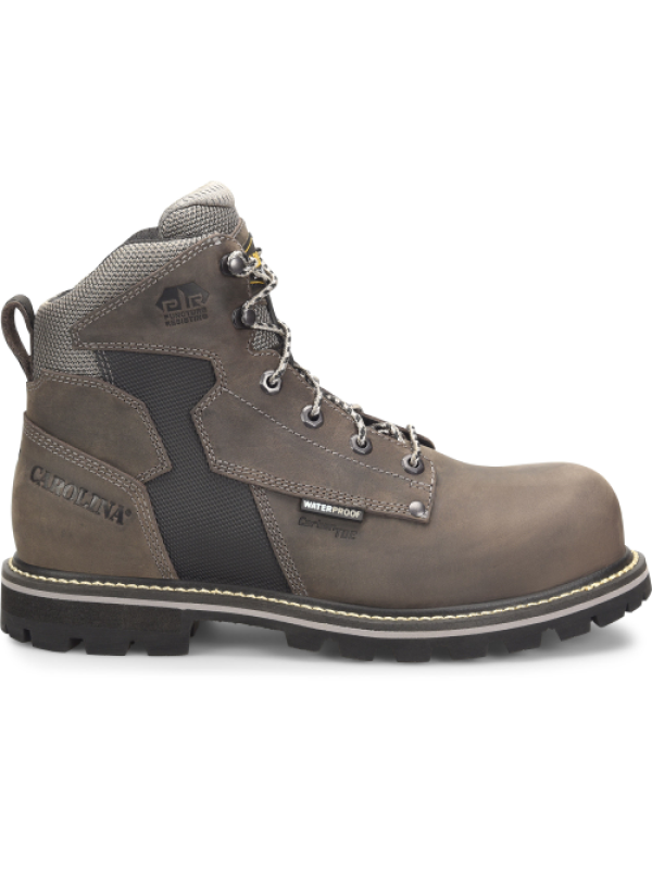 Carolina Men's I-Beam 6" Comp Toe WP PR Work Boot - Gray - CA7540