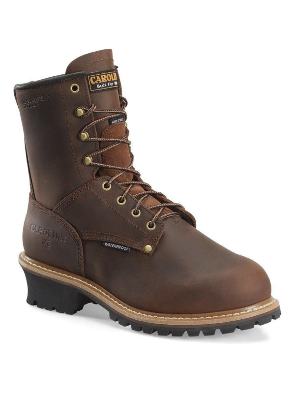 Carolina Men's Elm 8” WP Insulated Metguard Logger Work Boot - CA7821