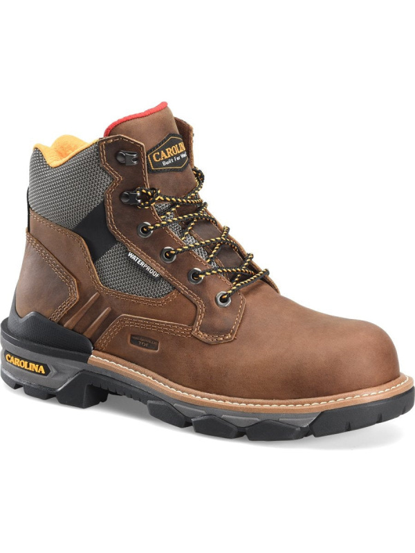 Carolina Men's Cancellor 6" WP Slip Resist CT Work Boot - Brown - CA7831