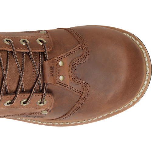 Carolina Men's Metpro Crazy Hardrock 8" Comp Toe WP Work Boot -Brown- CA7921 - Image 6