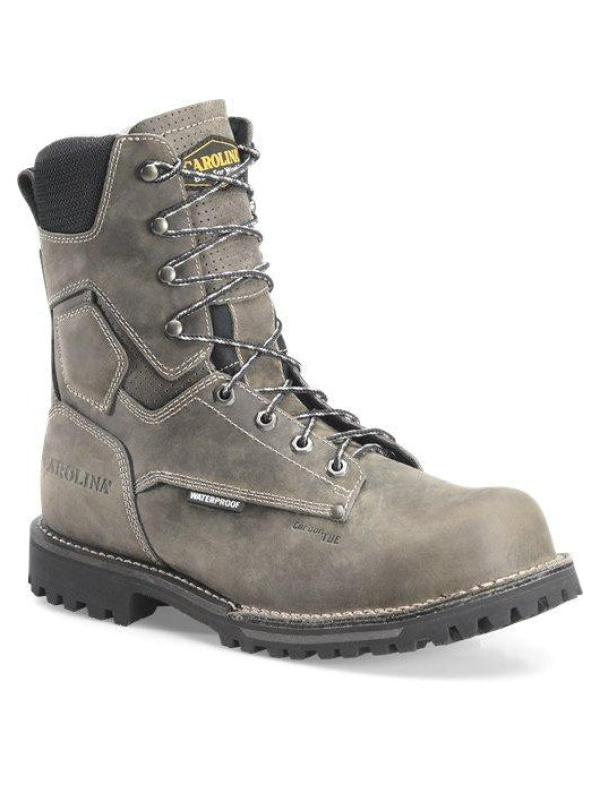 Carolina Men's Pitstop 8" Comp Toe WP Work Boot - Black - CA8532