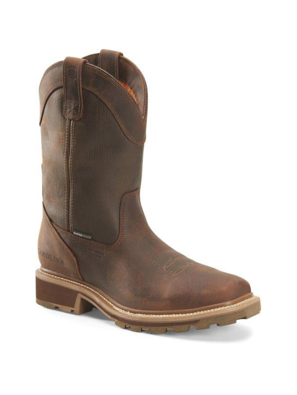 Carolina Men's Girder 11" Comp Toe WP Work Boot - Tan - CA8540