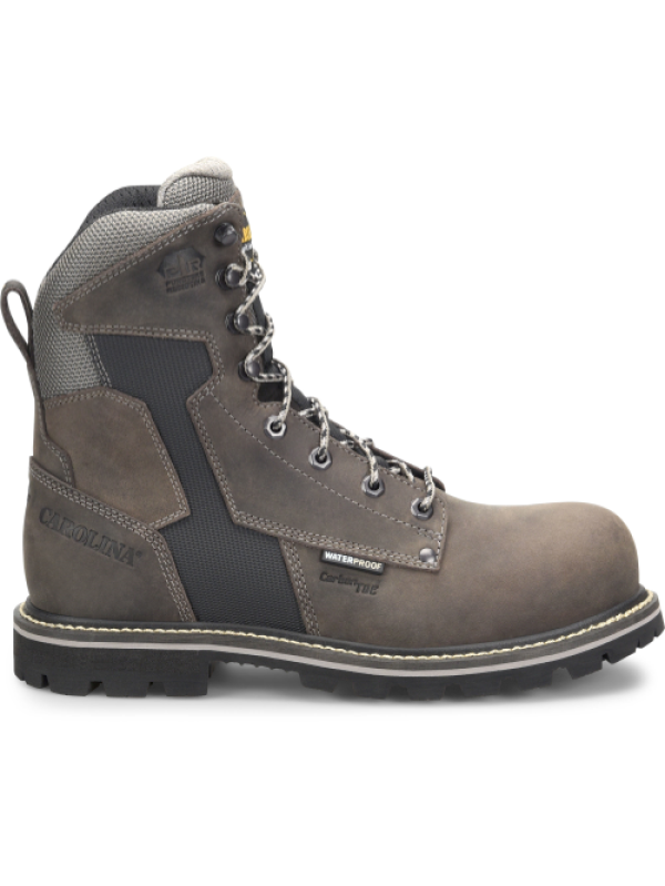 Carolina Men's I-Beam 8" Comp Toe WP PR Work Boot - Gray - CA8542