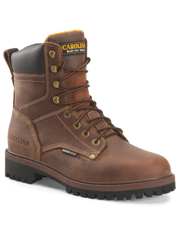 Carolina Men's Silvanus Steel Toe WP Work Boot - Tobacco - CA8585