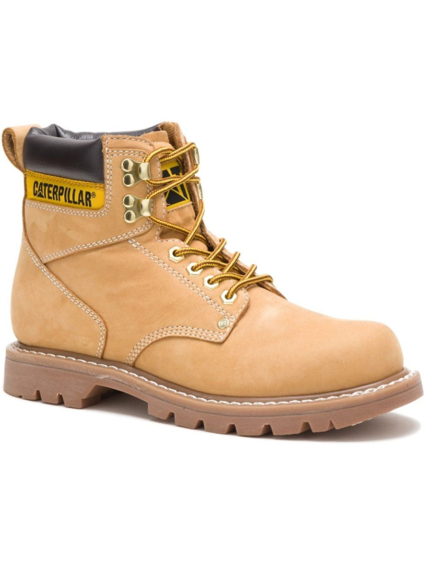 CAT Men's Second Shift Soft Toe Work Boot - Honey - P70042