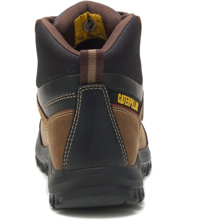 CAT Men's Threshold Waterproof Work Boot - Real Brown - P74128 - Image 4
