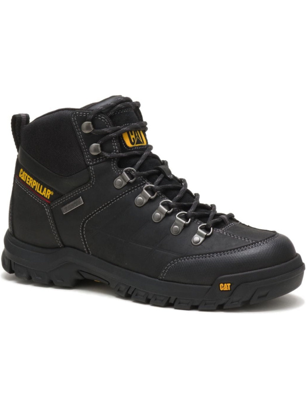CAT Men's Threshold Waterproof Soft toe Work Boot - Black - P74129