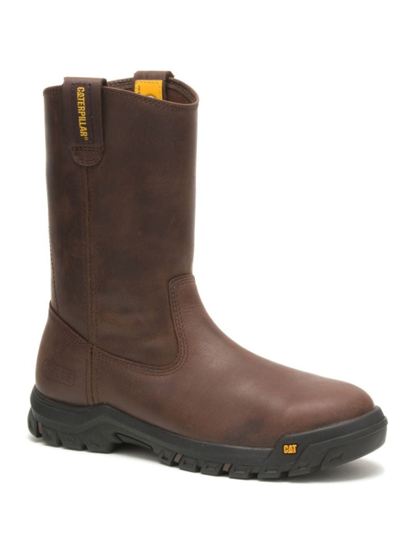 CAT Men's Drawbar Steel Toe Work Boot - Summer Brown - P91155