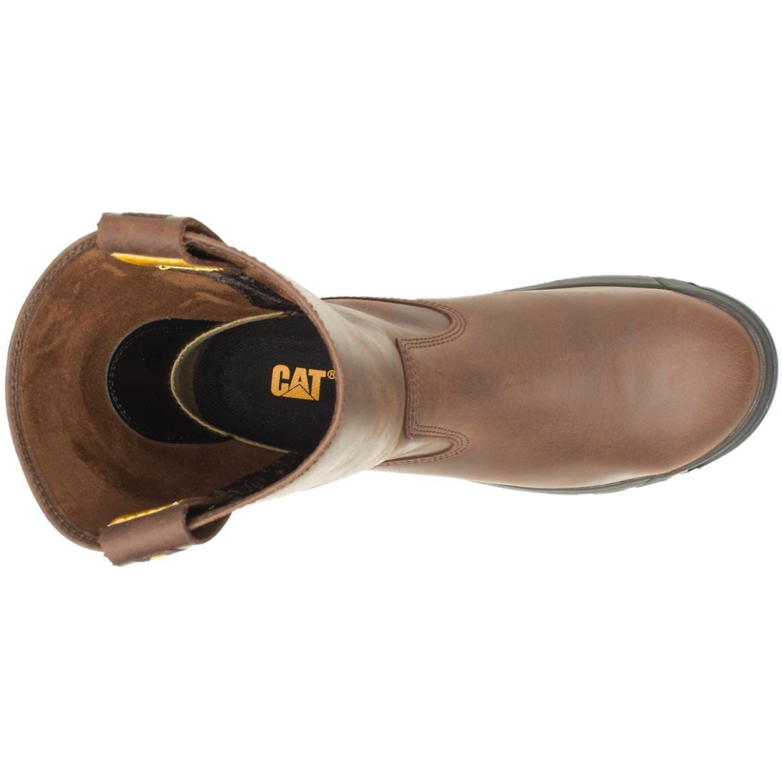 CAT Men's Drawbar Steel Toe Work Boot - Summer Brown - P91155 - Image 5