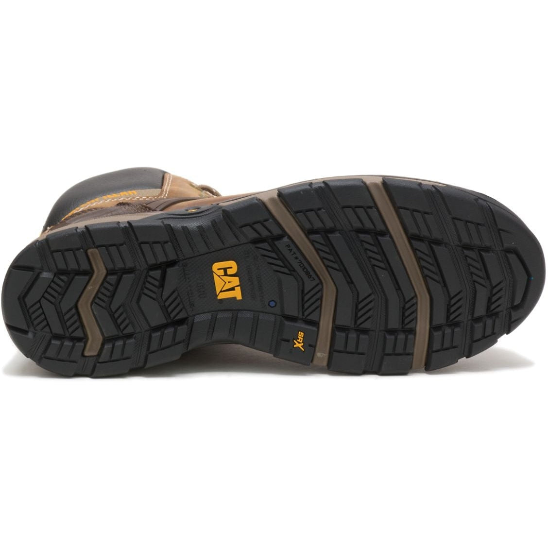 CAT Men's Superlite WP Carbon CT Work Boot - Dark Biege - P91218 - Image 6