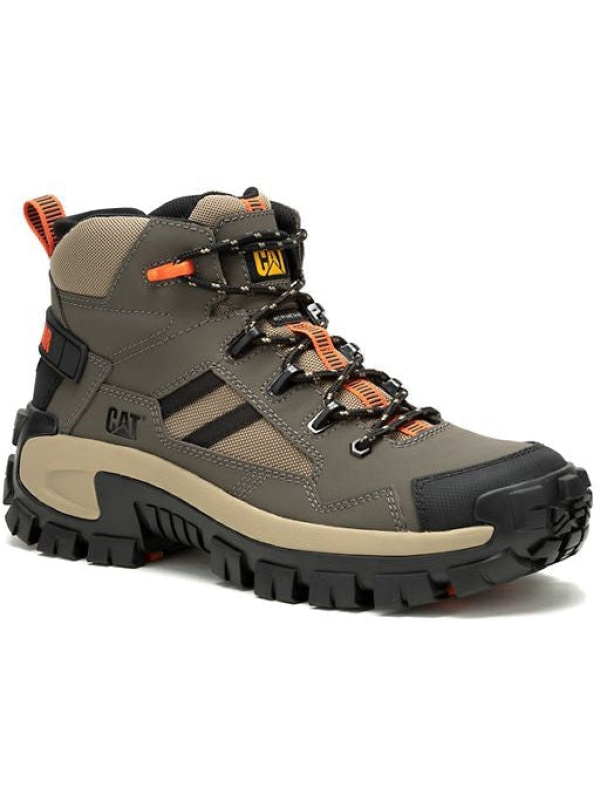 Cat Men's Invader Mid Vent CT Slip Resist Work Boot -Bungee Cord- P91666