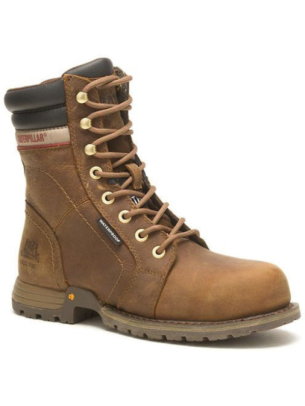 CAT Women's Echo Steel Toe WP Slip Resist Work Boot -Pyramid- P91575