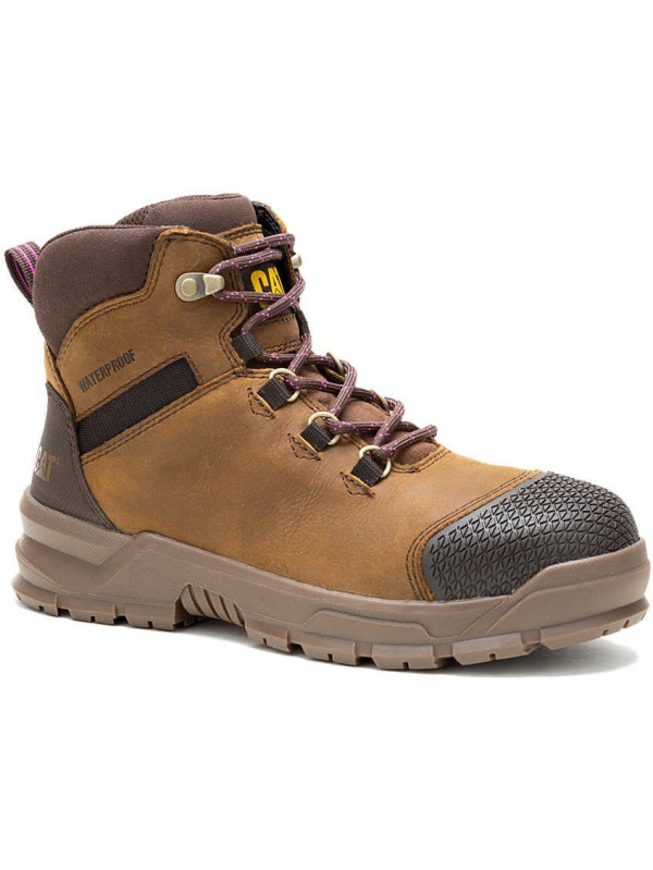 Cat Women's Accomplice X ST Waterproof Work Boot -Crisp- P91632