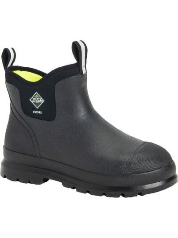 Muck Men's Chore Classic Chelsea WP Work Boot - Black - CHC-000A