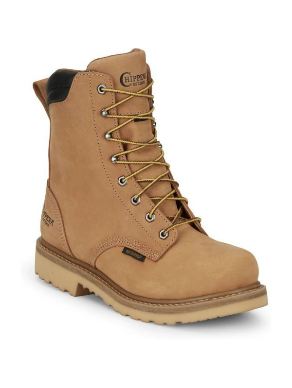 Chippewa Men's Northbound 8" WP 400G Insulated Work Boot -Wheat- NC2503