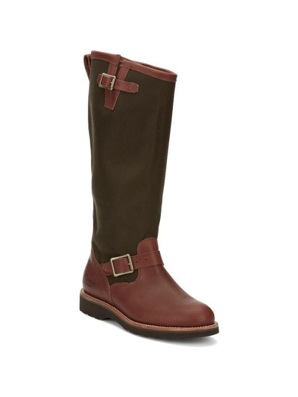 Chippewa Men's Descaro 17" Snake Hunt Boot -Brown- SN5913