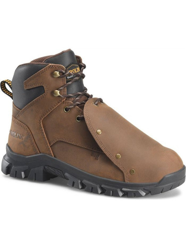 Carolina Men's Gruntz 6" ST External Metguard Work Boot -Brown- CA3595