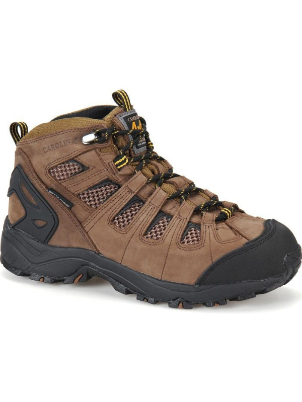 Carolina Men's Quad 5" Soft Toe WP Slip Resist Hiker Boot -Brown- CA4025