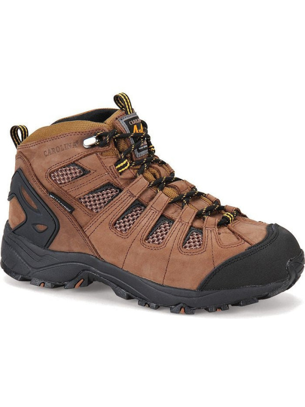 Carolina Men's Quad 5" Carbon Comp Toe WP Hiker Work Boot -Brown- CA4525