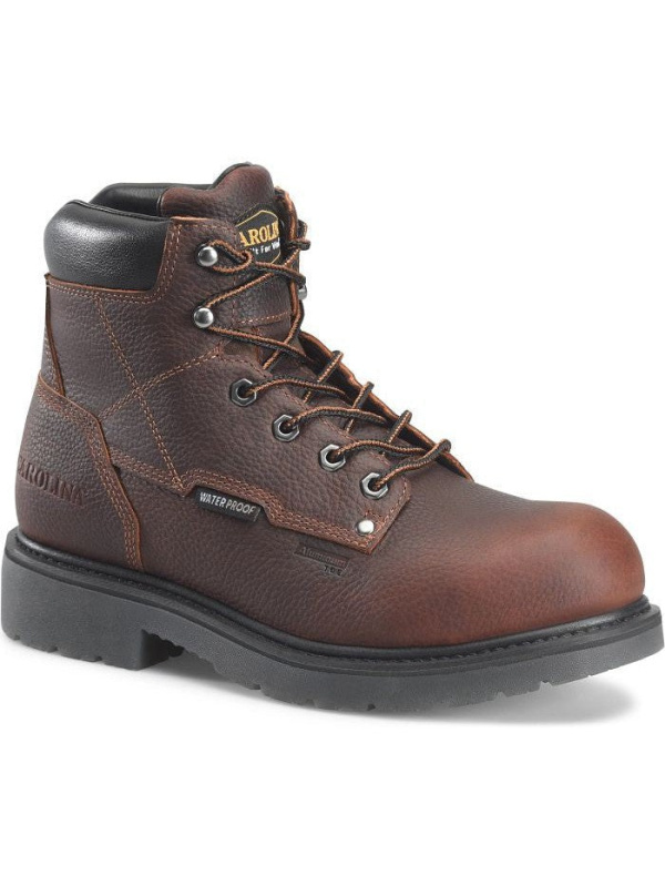Carolina Men's Dice 6" AT Waterproof Work Boot -Brown- CA6511