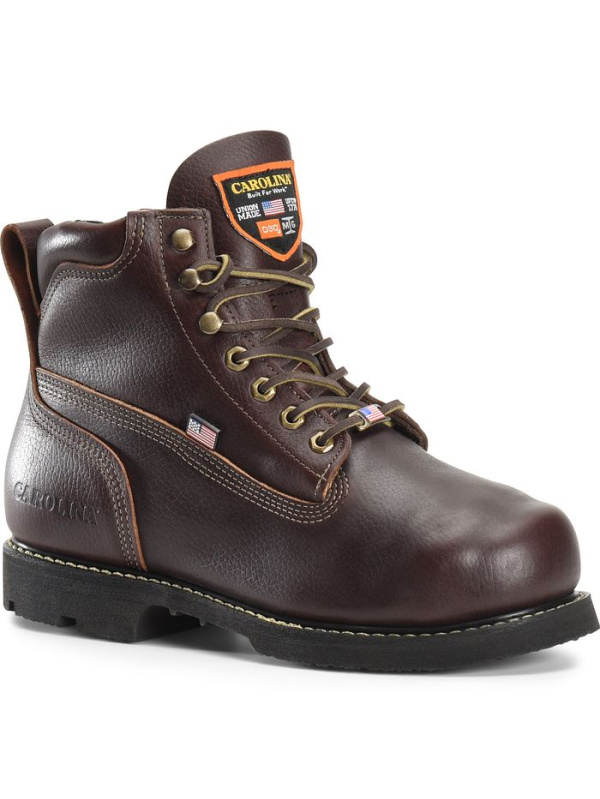 Carolina Men's INT 2.0 6" ST Internal Metguard Work Boot - Brown - CA517