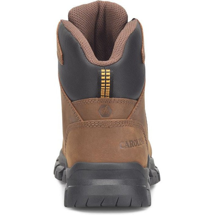 Carolina Men's Gruntz 6" Steel Toe Waterproof Work Boot -Brown- CA3593 - Image 5