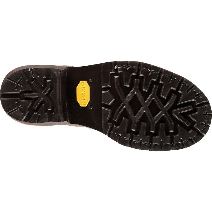 Carolina Men's Linesman 10" Soft Toe WP Slip Resist Work Boot -Brown- CA904 - Image 7