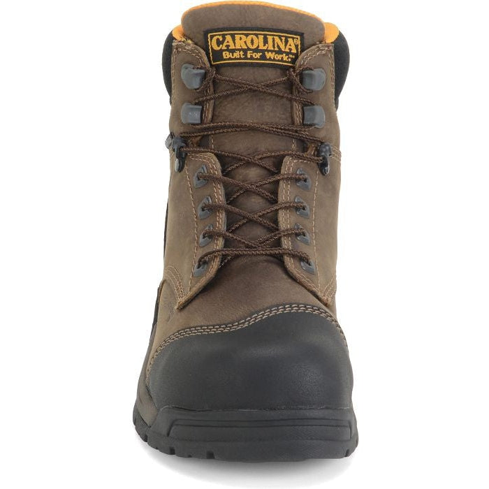Carolina Men's Bruno Lo 5" Carbon CT Waterproof Work Boot -Brown- CA5522 - Image 4