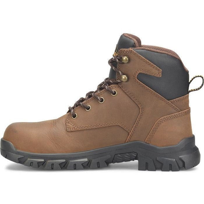 Carolina Men's Gruntz 6" Steel Toe Waterproof Work Boot -Brown- CA3593 - Image 3