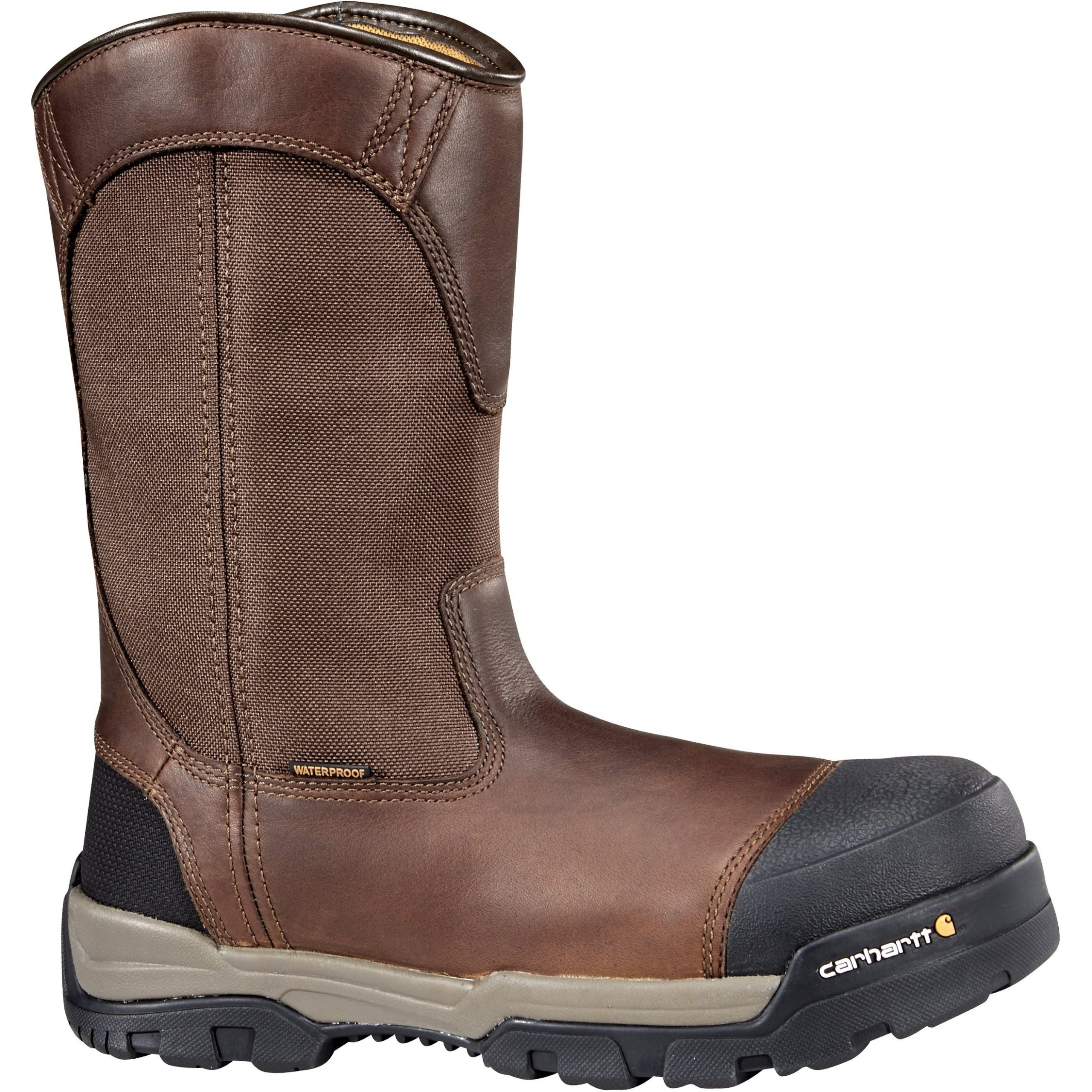 Carhartt Men's Ground Force 10" Comp Toe WP Wellington Work Boot CME1355 - Image 2