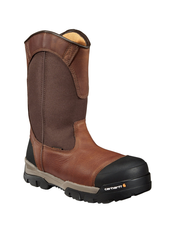 Carhartt Men's Ground Force 10" Comp Toe WP Wellington Work Boot CME1355