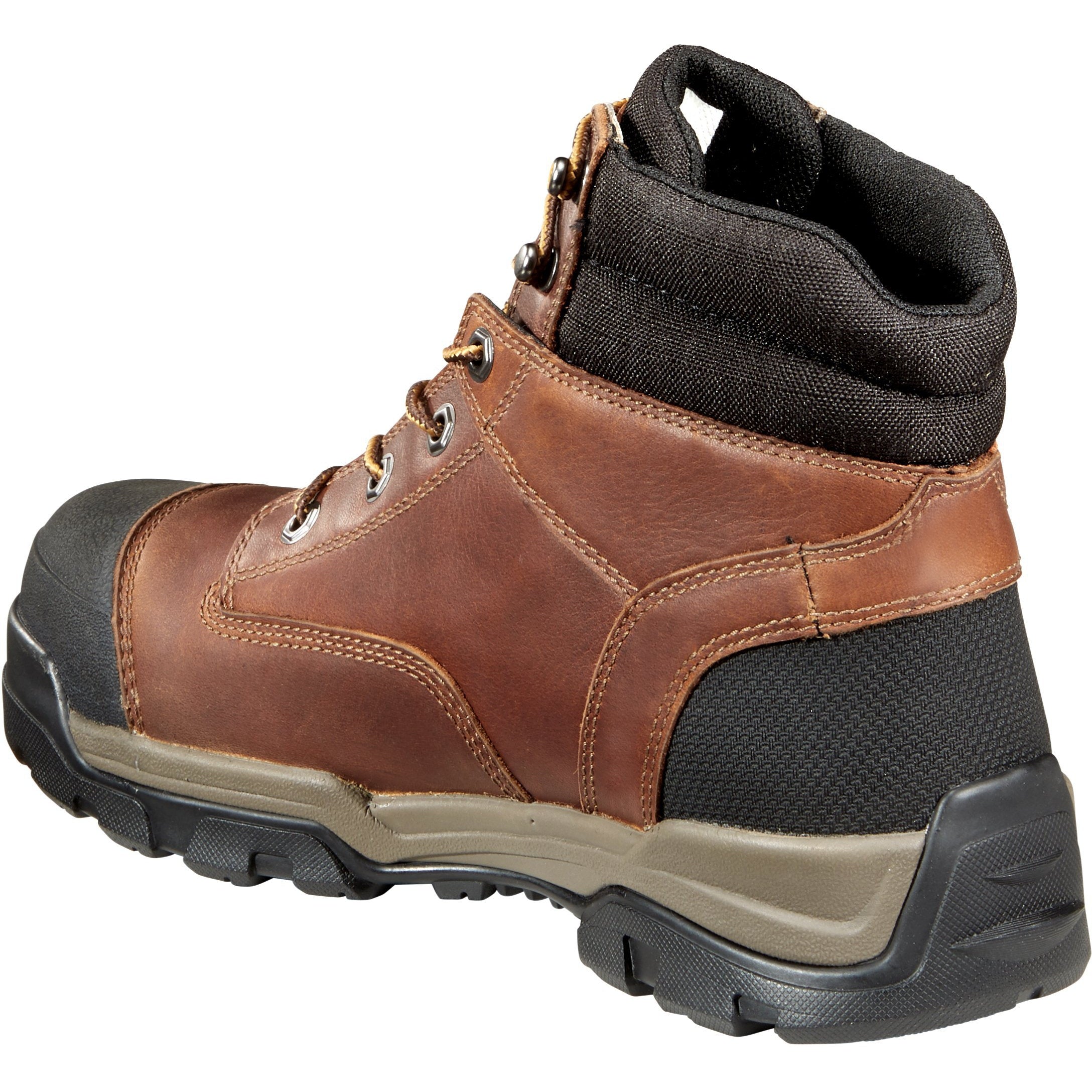 Carhartt Men's Ground Force 6" Comp Toe WP Work Boot - Brown - CME6355 - Image 4