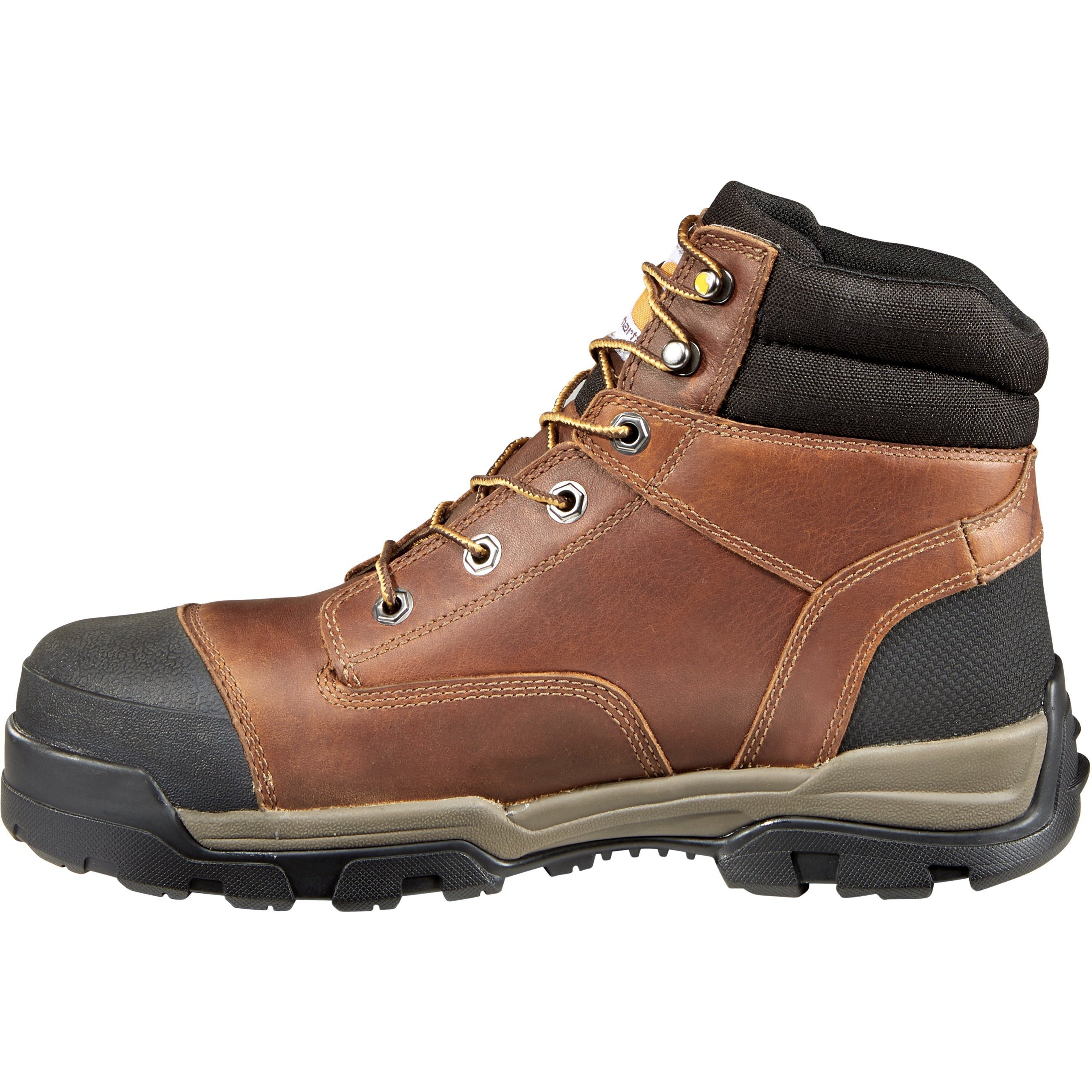 Carhartt Men's Ground Force 6" Comp Toe WP Work Boot - Brown - CME6355 - Image 5