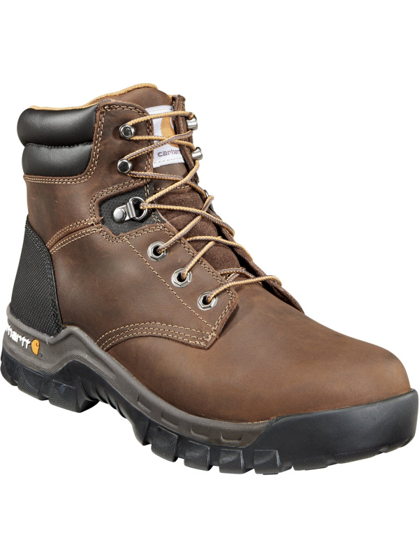 Carhartt Men's Rugged Flex 6" Soft Toe Work Boot - Brown - CMF6066