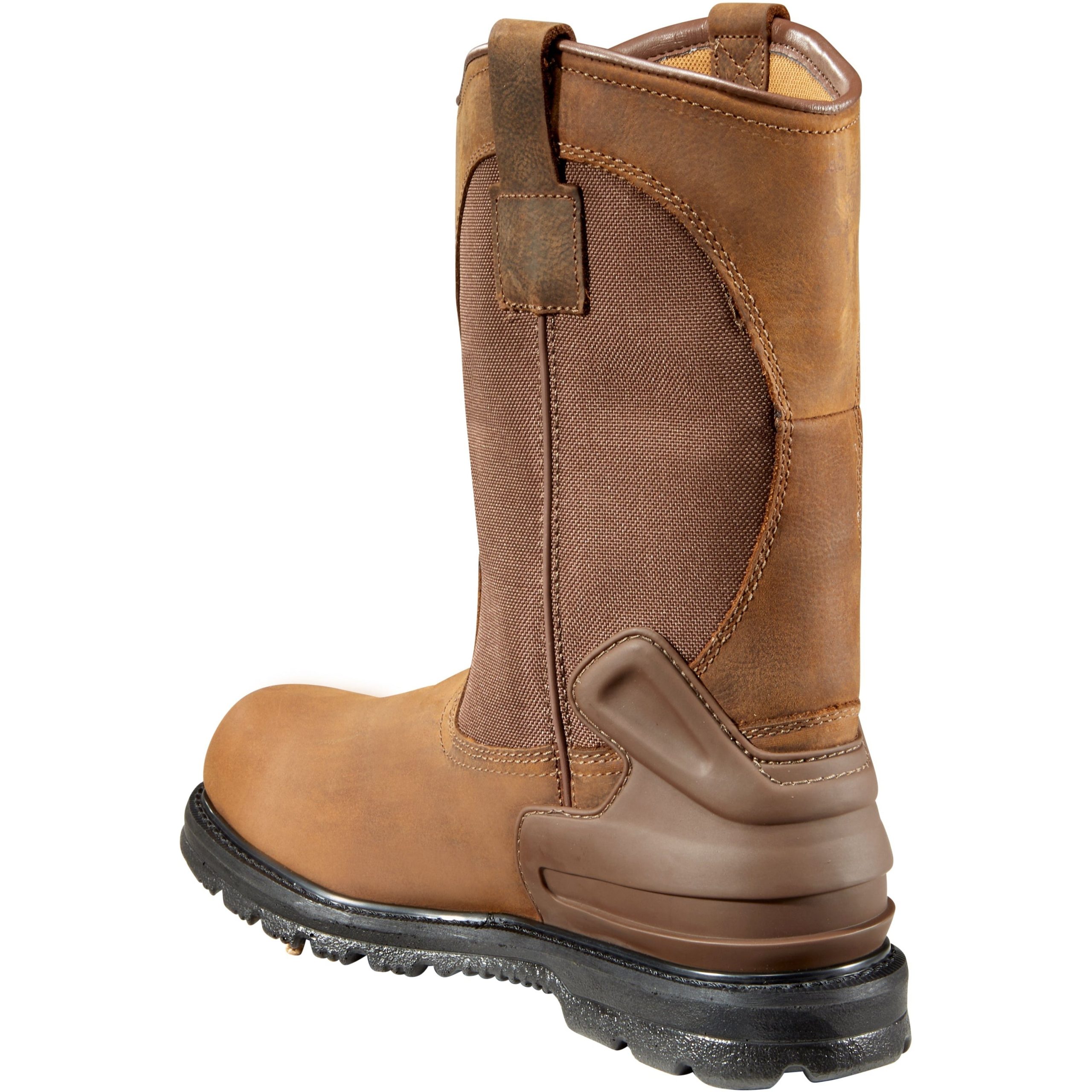 Carhartt Men's 11" Steel Toe WP Wellington Work Boot - Brown - CMP1200 - Image 3