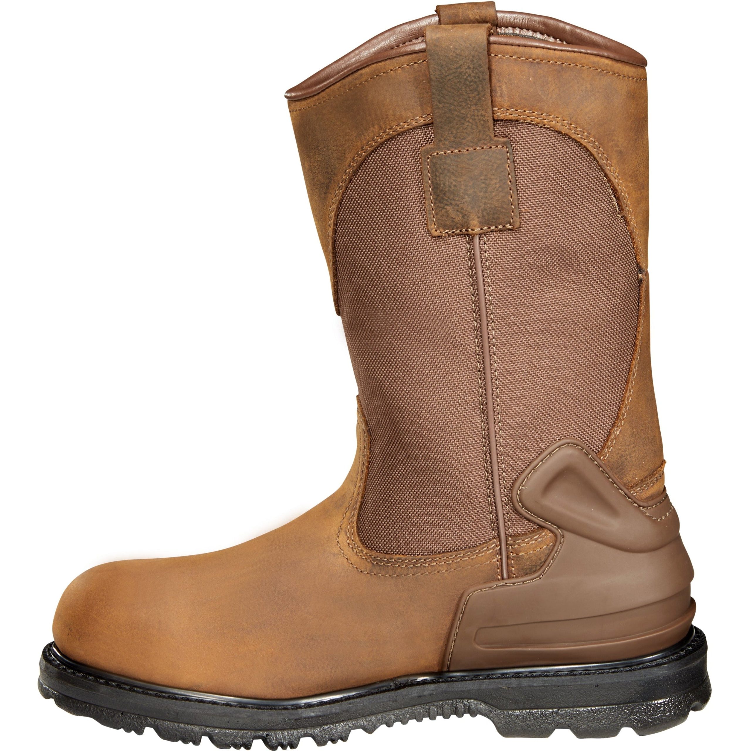 Carhartt Men's 11" Steel Toe WP Wellington Work Boot - Brown - CMP1200 - Image 5