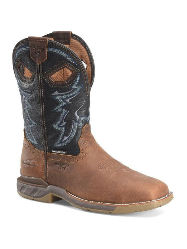 Double H Men's Geddy 11" Comp Toe WP Roper Work Boot -Brown- PH5001