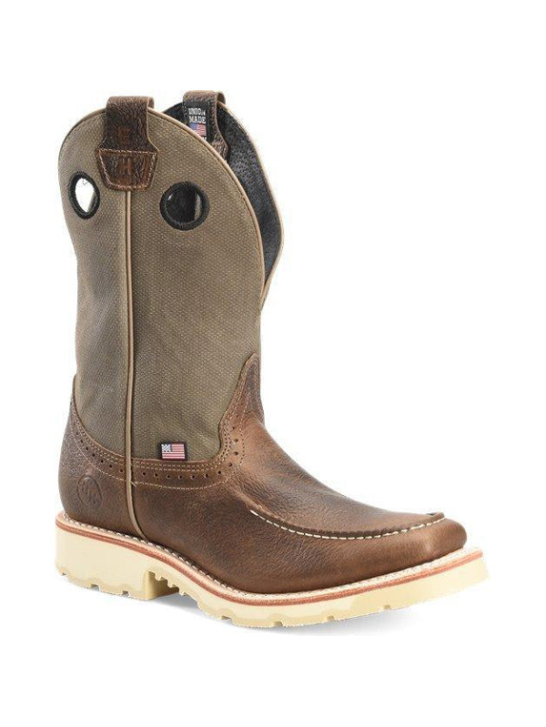 Double H Men's Claton 11" Square Toe USA Made Western Work Boot- DH4563