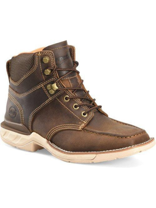 Double H Men's Phantom Rider Brunel 6" Comp Toe Western Work Boot - Brown - DH5375