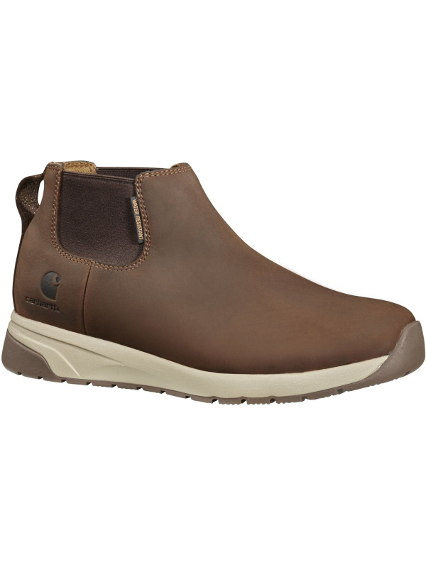 Carhartt Men's Chelsea 4" Soft Toe WP Chelsea Work Boot - Brown - FA4015-M