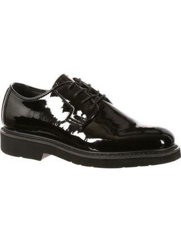 Rocky Men's High-Gloss Dress Leather 4" Soft Toe Oxford Shoe- FQ00510-8
