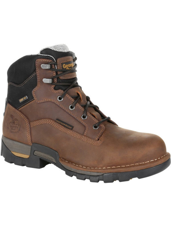 Georgia Men's Eagle One 6" Steel Toe WP Work Boot - Brown - GB00313